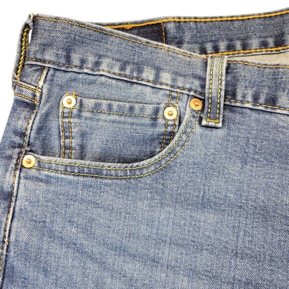 Vintage Levi's 501 Denim Jeans Mens 36x30 Blue Button Fly Single‎ Stitch - Picture 7 of 16